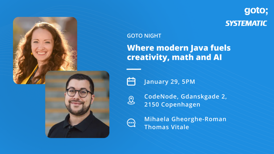 GOTO Night: Where modern Java fuels creativity, math, and AI